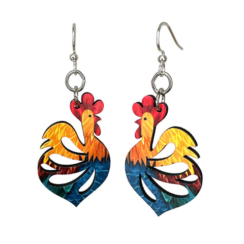 Cock-a-doodle-doo Earrings