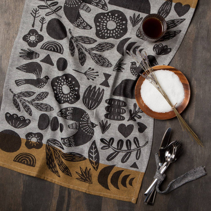 Danica Studio Myth Woven Cotton Jacquard Dishtowel