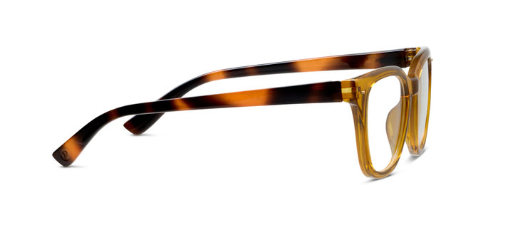 Lenora (Blue Light): Butterscotch/Mocha Tortoise / Reading / 3.50