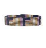 Alex Geo Stripe Beaded Stretch Bracelet