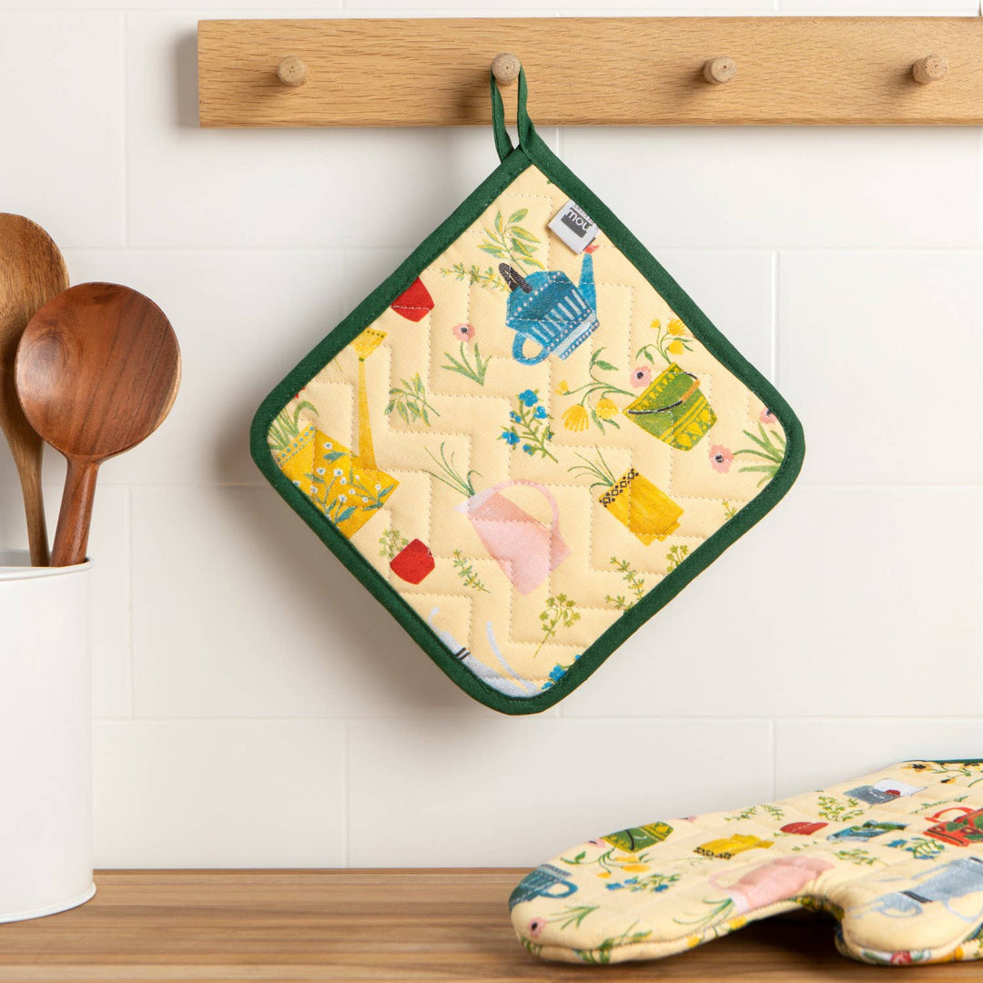 Watering Cans Chef Potholder