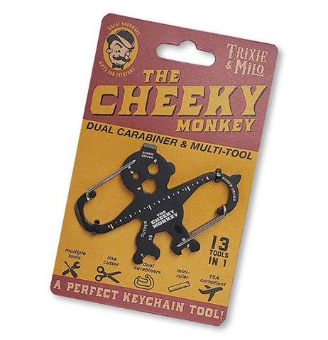 "Cheeky Monkey" Double Carabiner