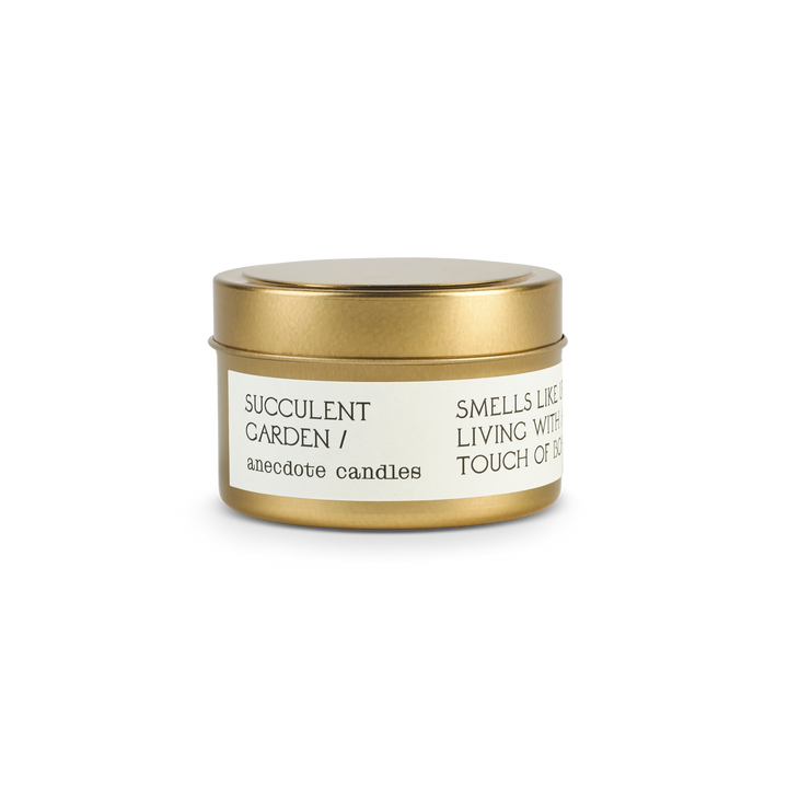 Succulent Garden (Floral &amp; Coconut) Candle: 7.8 oz Glass Jar