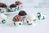 Christmas Cupcake Liners, Set of 100, 1.5"