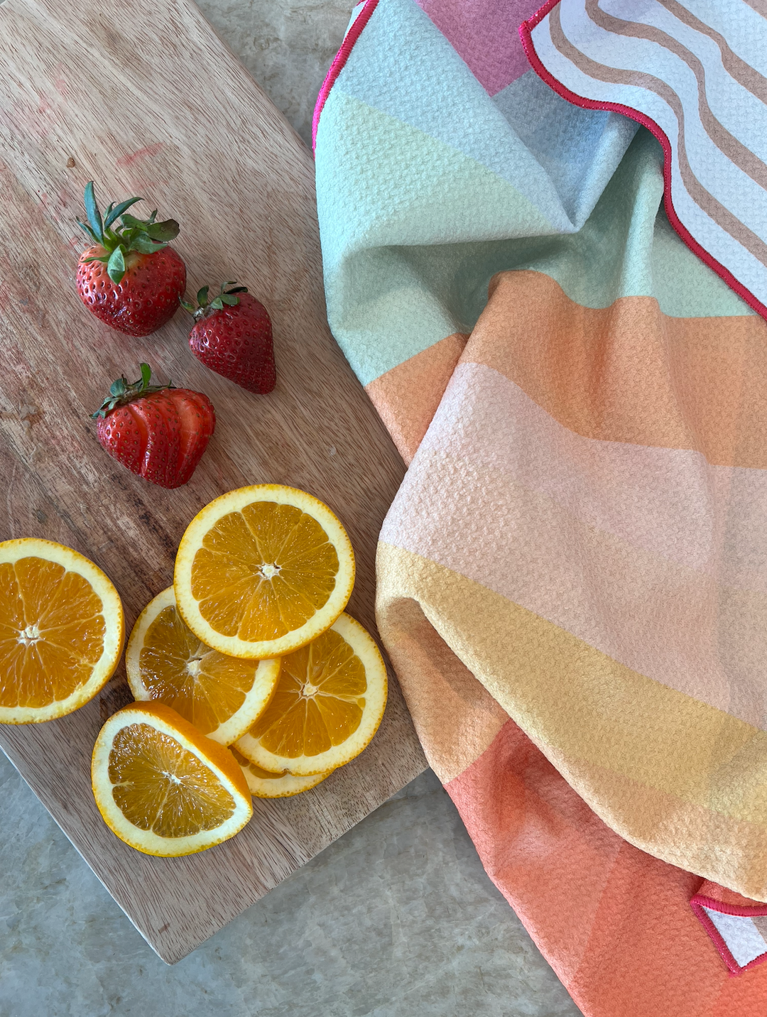 California Sunset Kitchen Towels