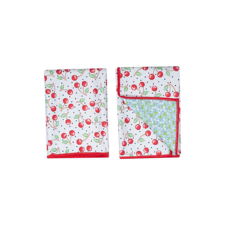Double Duty (set of 2) Reversible - ME Cherry Harvest: Red