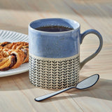 Wren Mug Blue Multi Stoneware Everyday