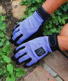 Women's Digger Garden Gloves: Periwinkle Purple / Large