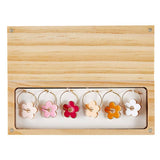 Wine Charms in Wood Box - Charmed - Set of 6