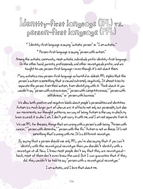 I Am Autistic: A Workbook by Chanelle Moriah