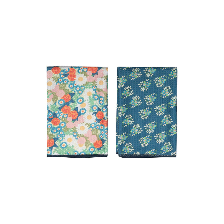 Double Duty (set of 2) Reversible - ME Vintage Calico: Multi