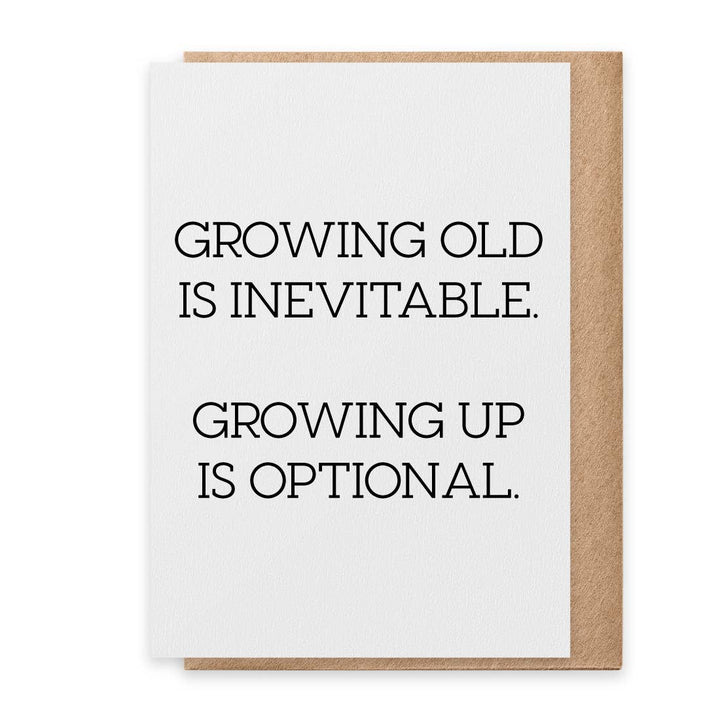 Optional - Greeting Card