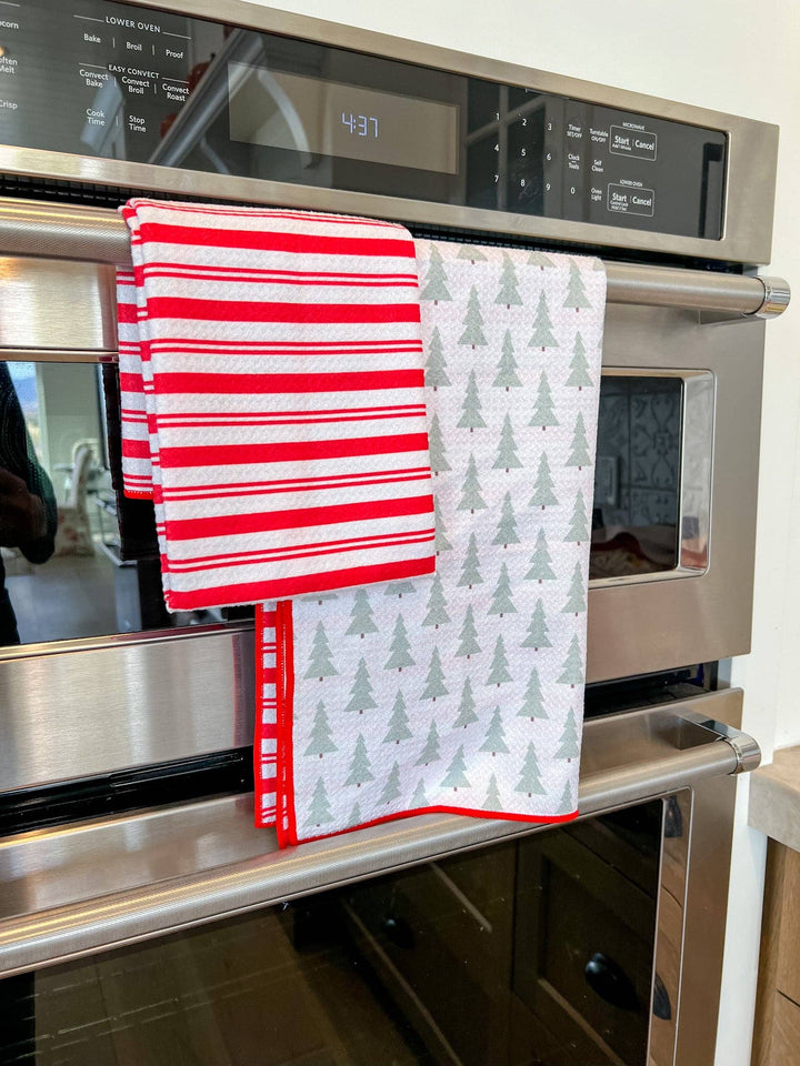 HOLIDAY Candy Cane Lane Kitchen Towel