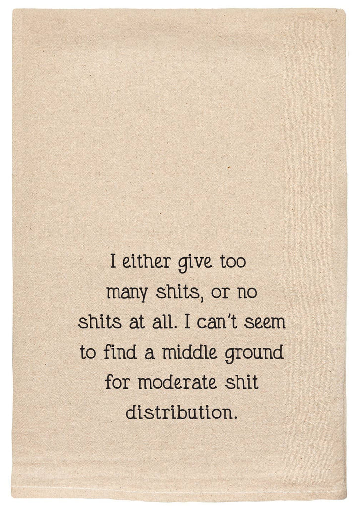Shit Distribution Kitchen Tea Towel