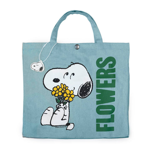 3P4 x Peanuts® - Snoopy Flowers Vintage-Style Market Tote