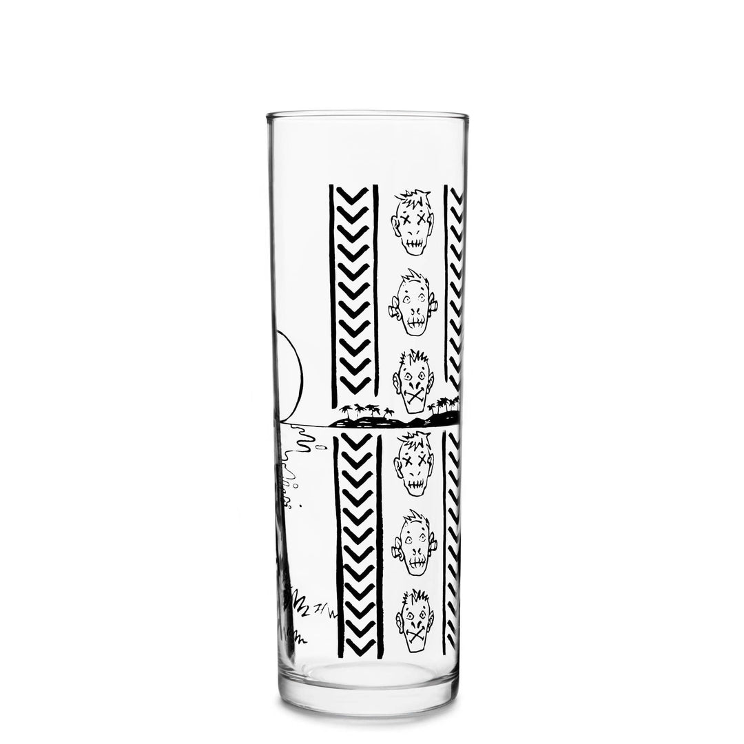 Libbey Tiki Kahiko Zombie Glass, Clear