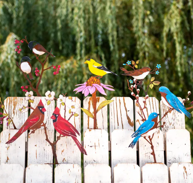 Cardinals on Dogwood - Painted