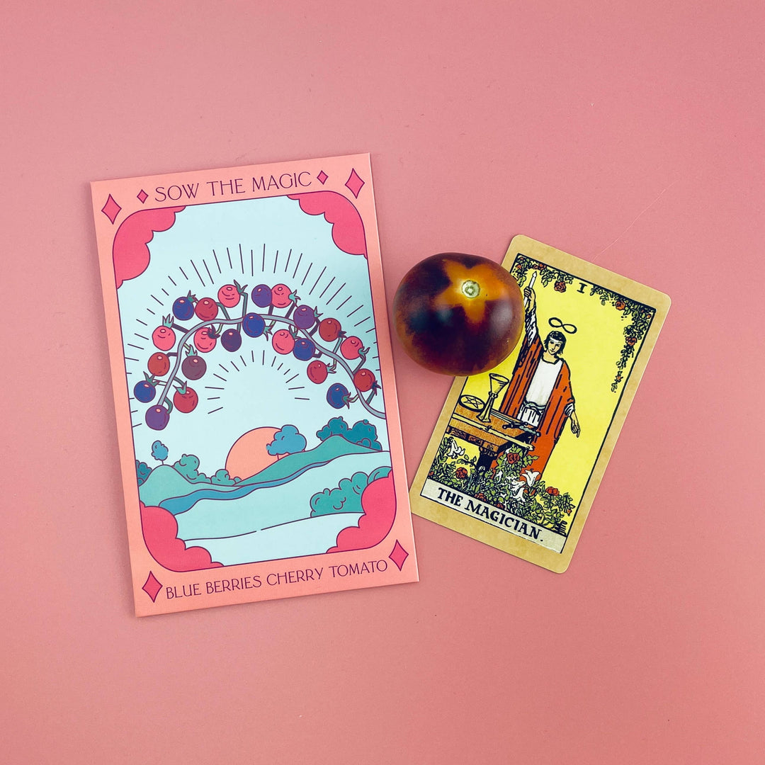 Seeds Blueberries Cherry Tomato Tarot Garden