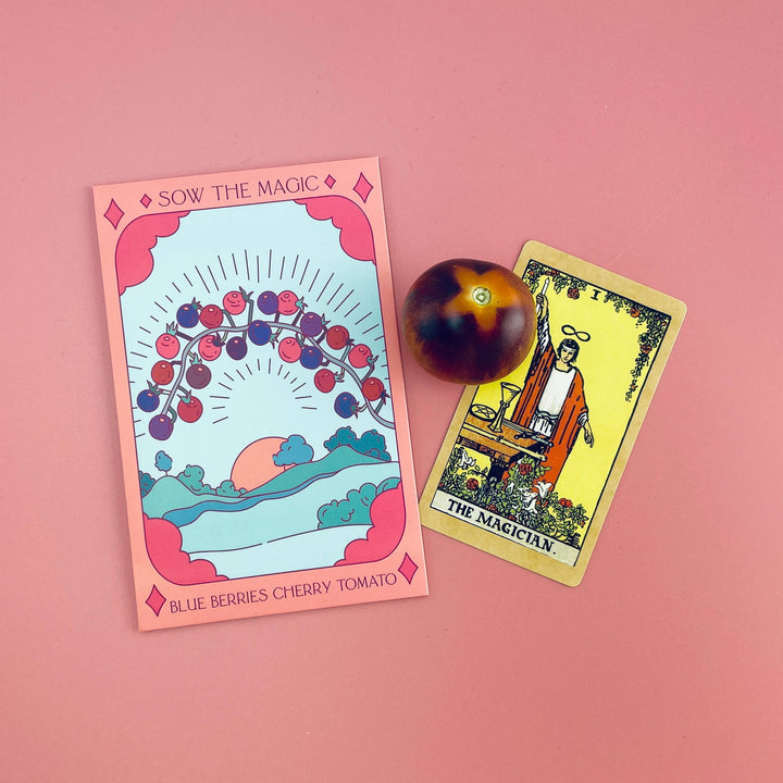 Seeds Blueberries Cherry Tomato Tarot Garden