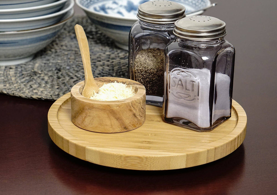 Tool Crock Turntable - Bamboo