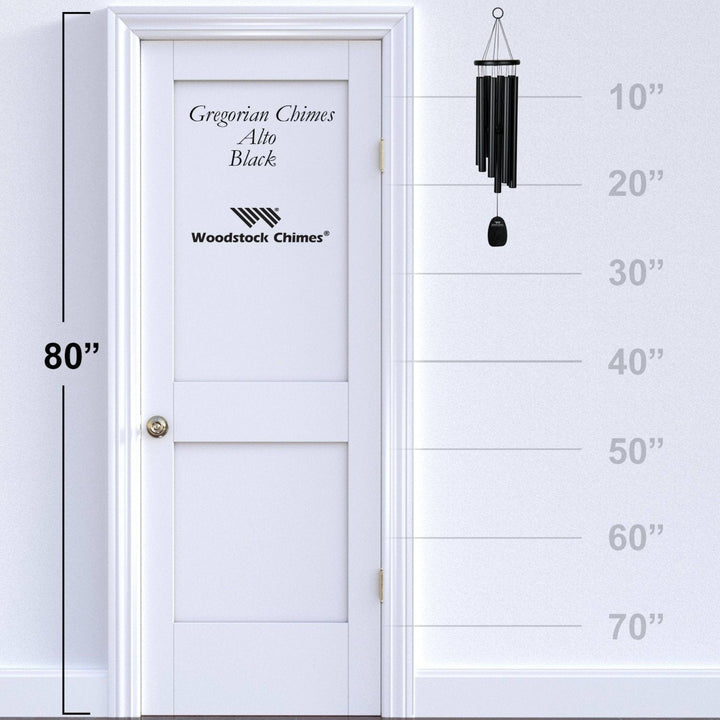 Gregorian Alto Chime Black
