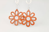 Sunflower Earrings: Cinnamon
