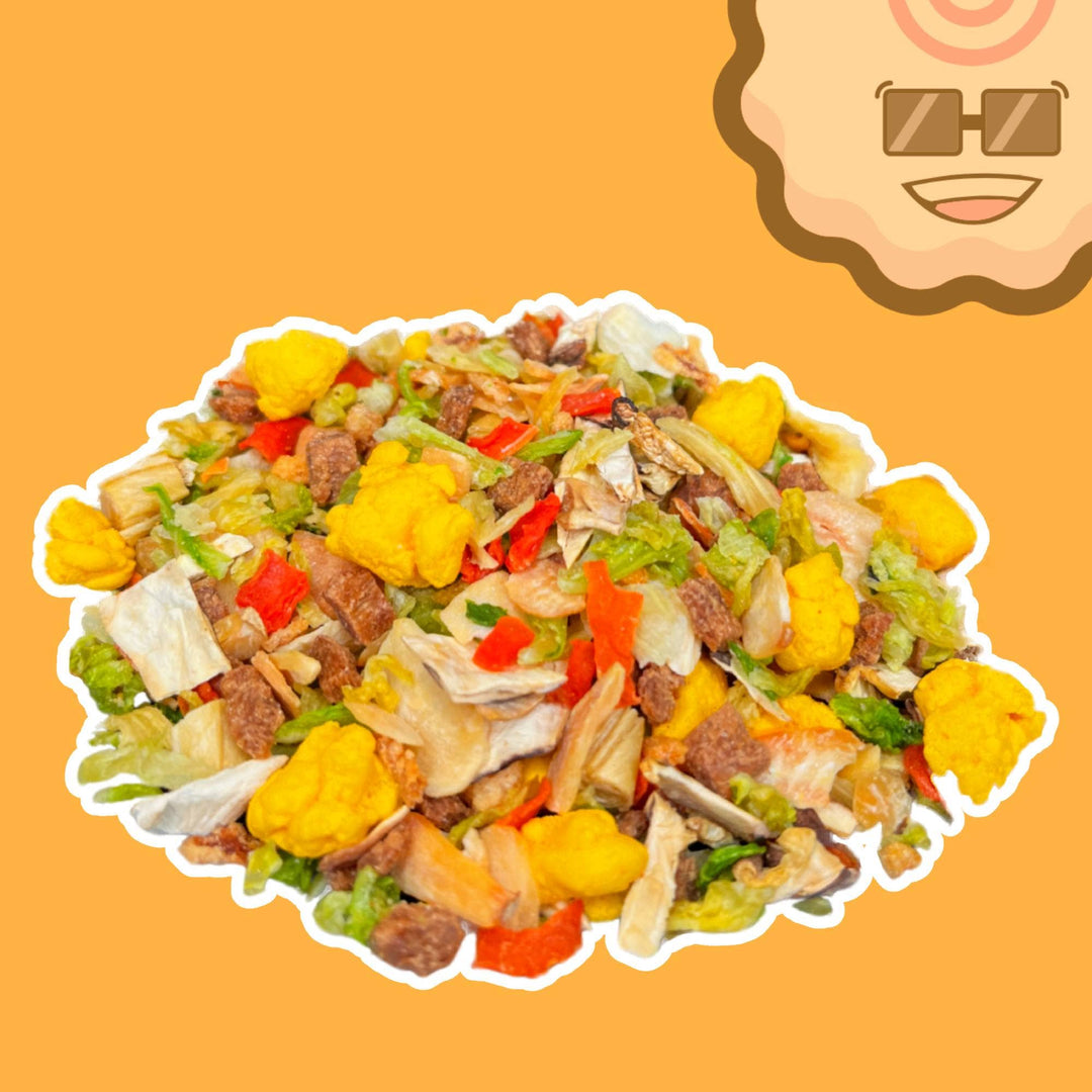 Spicy Garlic Dried Toppings Mix - 14 oz