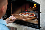 Ironwood Napoli Pizza Peel, Acacia Wood, 0.5" x 14" x 14"