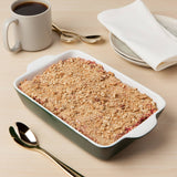 Poinsettia Christmas Baking Dish