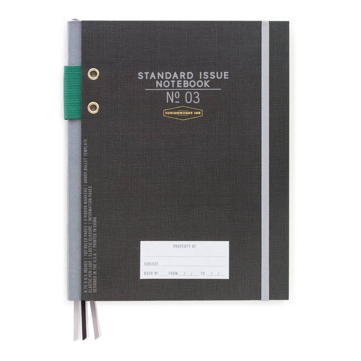Standard Issue Notebook No 3