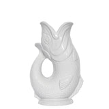 White Gluggle Jug: Extra Large