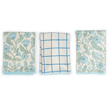 Mighty Mini Towel (Set of 3) Reversible - Jen Owens Frenchie: Sage