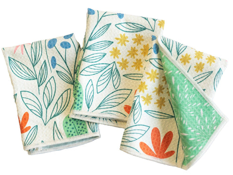 Mighty Mini Towel (Set of 3) - RJW New Bloom: Papyrus Cream