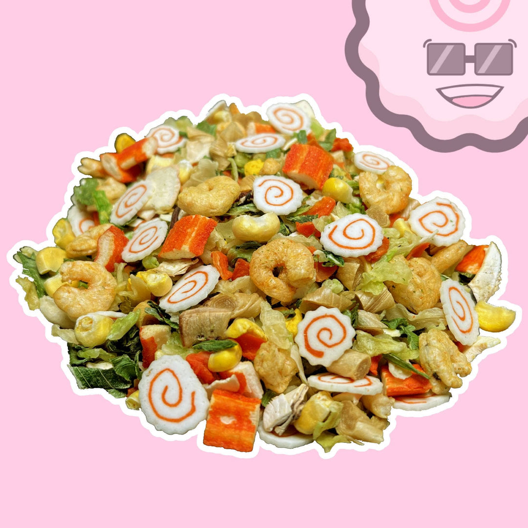 Classic Seafood and Vegetables Dried Toppings Mix - 14 oz