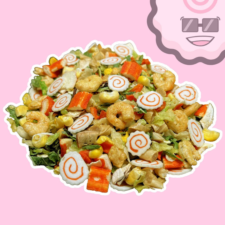 Classic Seafood and Vegetables Dried Toppings Mix - 14 oz