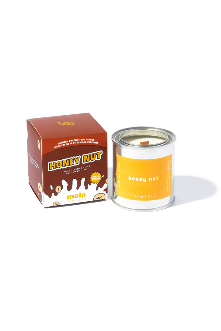 Honey Nut | Honey + Vanilla + Milk: Wood Wick