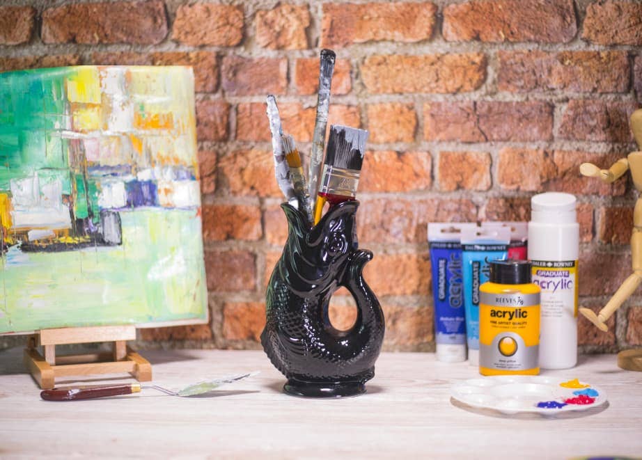 Black Gluggle Jug: Mini