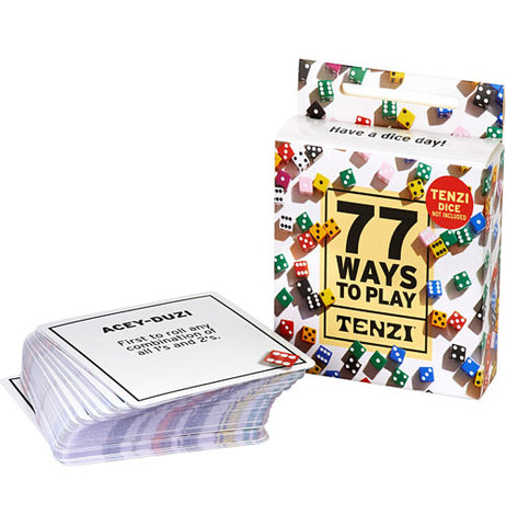 "77 Ways to Play Tenzi"