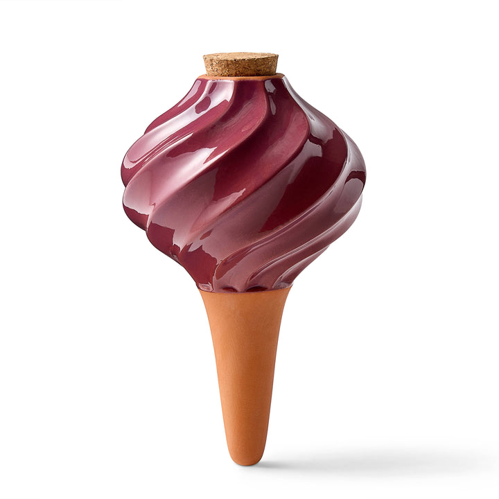 Terracotta Watering Bulb: Sage
