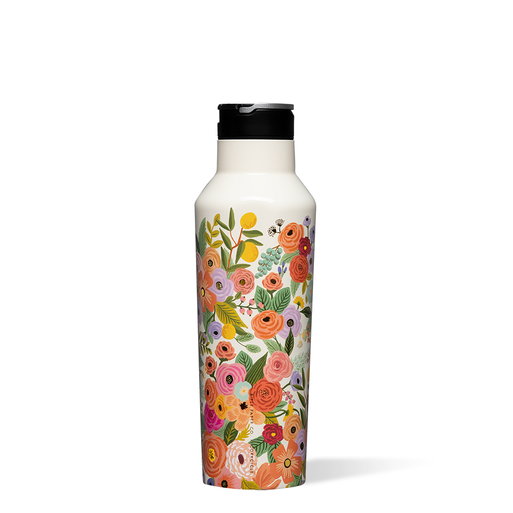 Sport Canteen - 20oz Rifle Paper - Gloss Cream Lively Floral