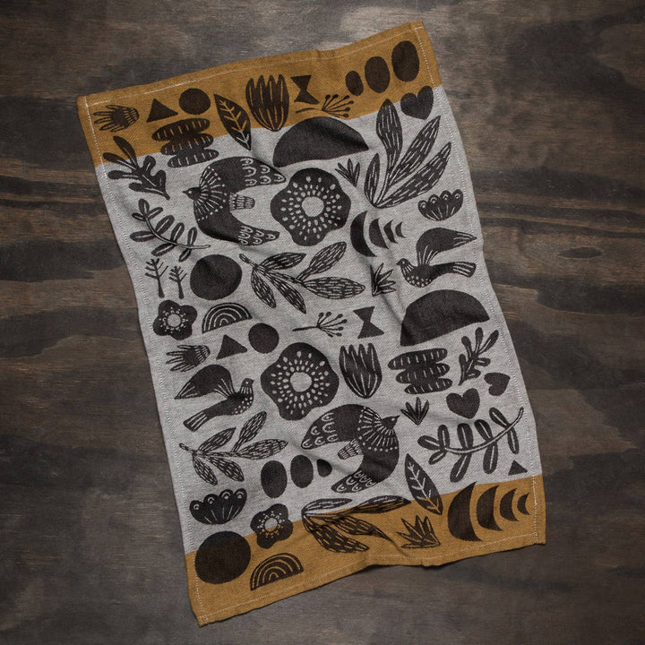 Danica Studio Myth Woven Cotton Jacquard Dishtowel