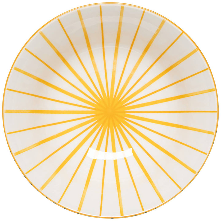 Sunburst Stamped Bowl 8 inch