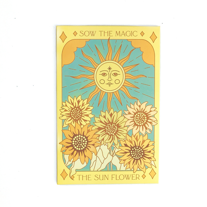 Seeds The Sunflower (Ring of Fire) Tarot Garden + Giftable Packet