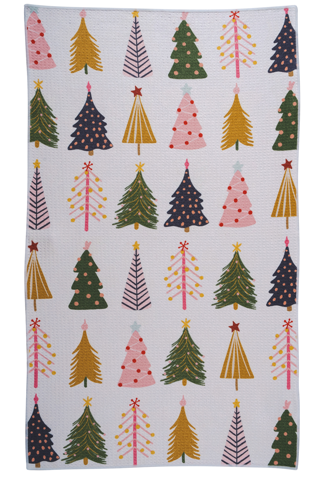 HOLIDAY Christmas Trees Kitchen Towel