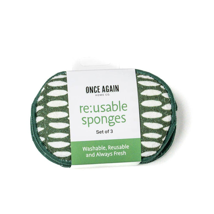 Assorted RE:usable Sponge Set of 3 - Assorted
