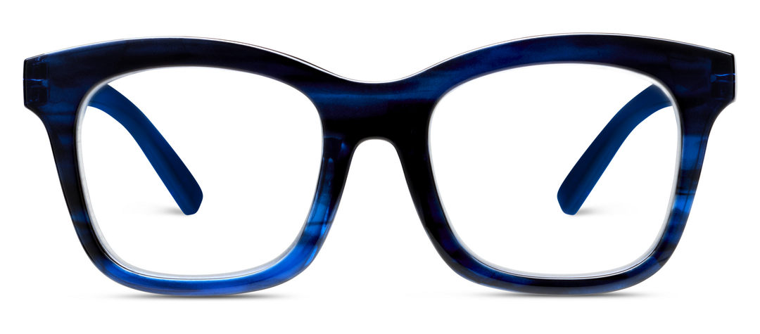 To the Maximalist (Blue Light): Coffee/Clear Glitter / Reading / 2.00