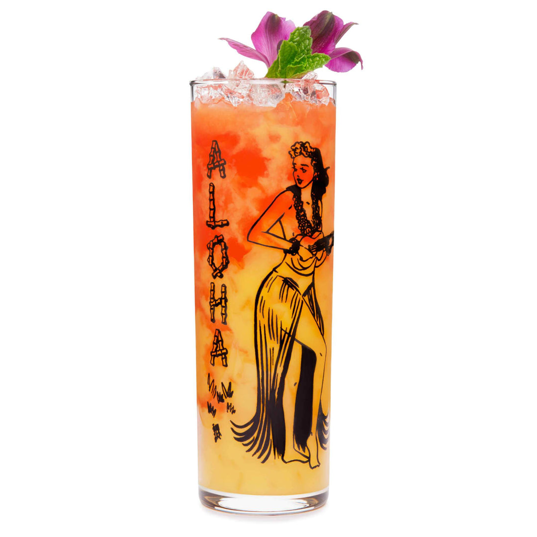 Libbey Tiki Kahiko Zombie Glass, Clear