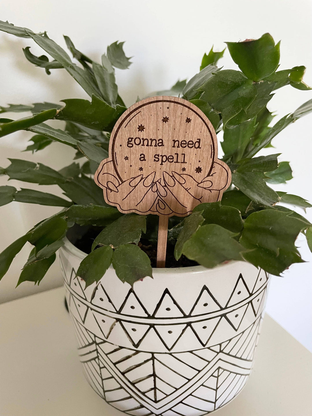 Witchy Vibes Plant Signs: Plant Witch