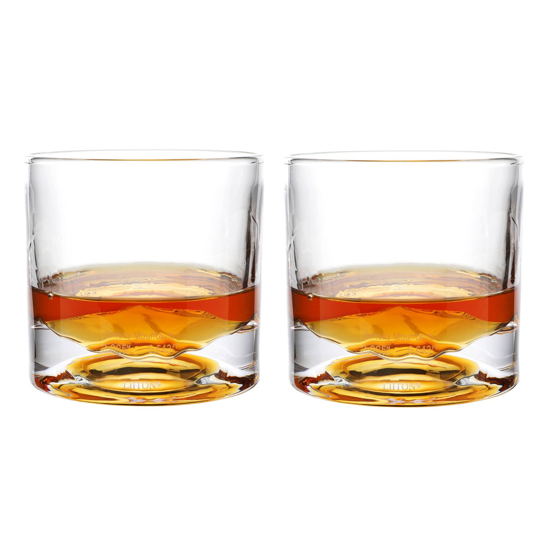 Whiskey Glass Set Smoky Mountains | Clingman&