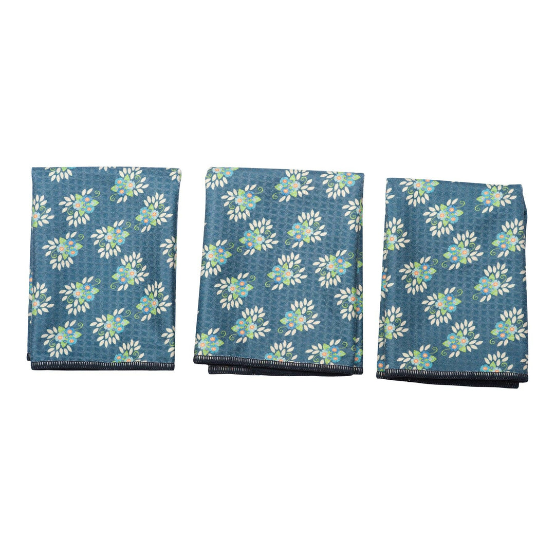 Mighty Mini Towel (Set of 3) Reversible - ME Vintage Calico: Multi